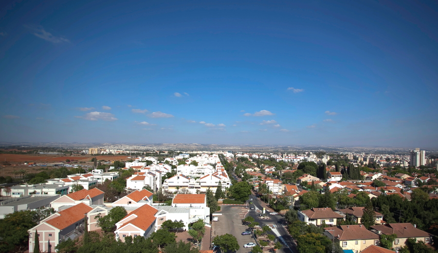 כפר סבא מבט מלמעלה