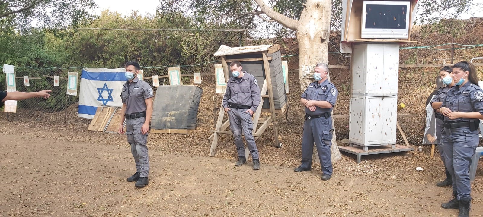 צוות השיטור העירוני באימון