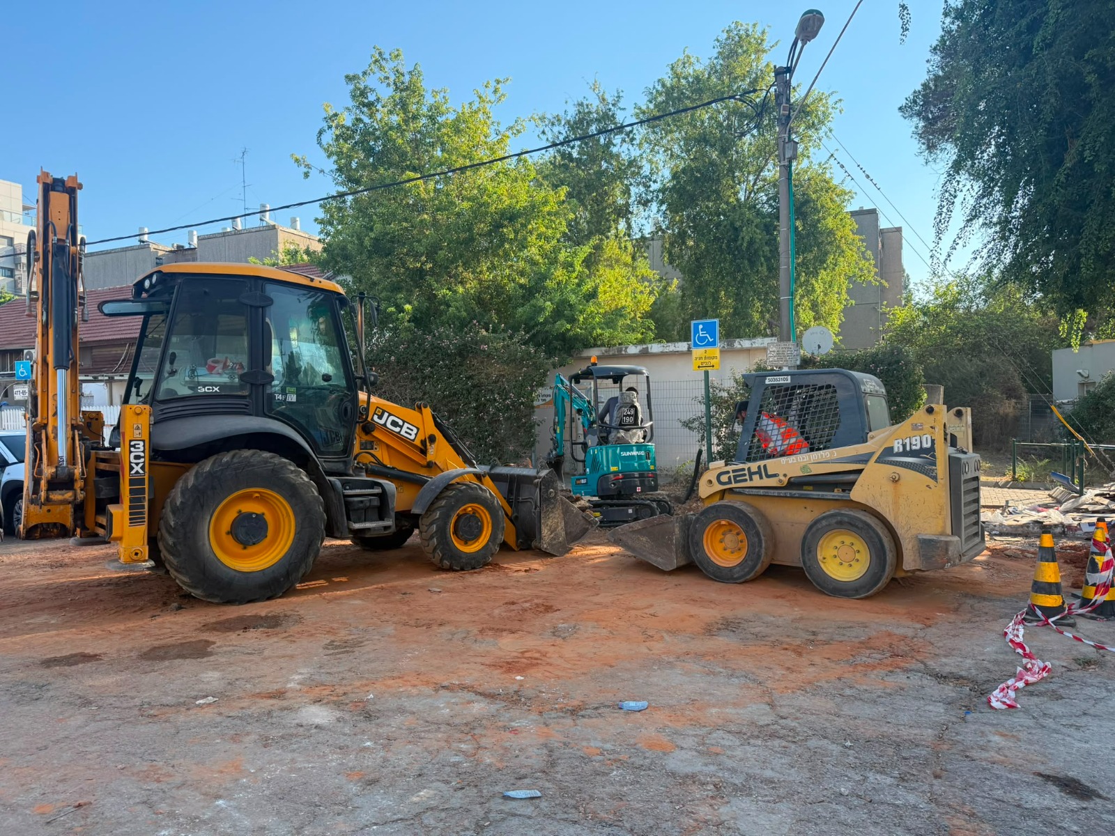 עבודות לחידוש ושדרוג תשתיות בשכונת גבעת אשכול