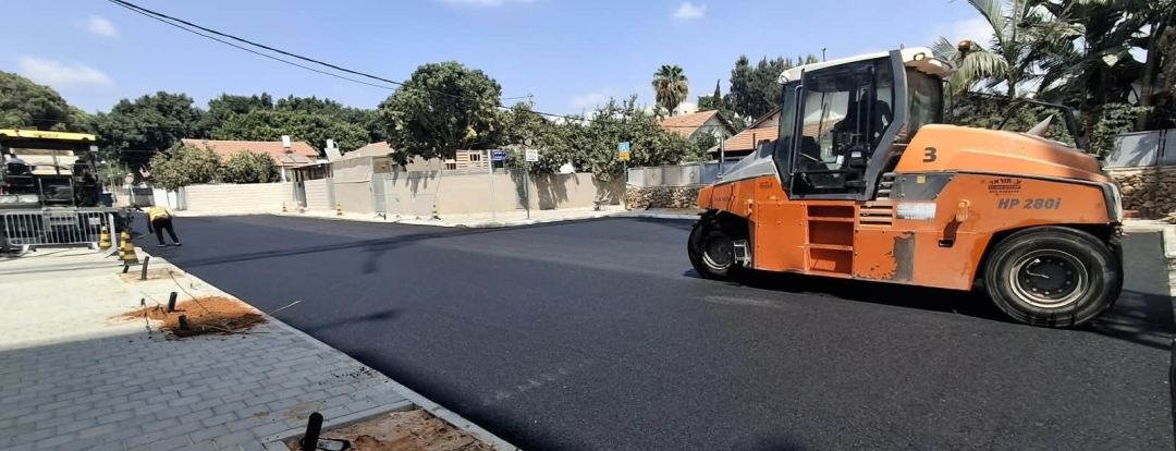 עבודות בשכונת גבעת אשכול ובכניסה לאזור תעסוקה התעש