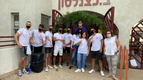 פתיחת שנת הלימודים בתיכון כצנלסון