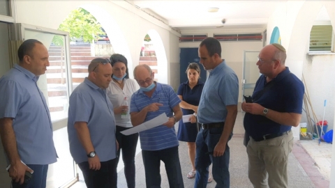 ביקור סמנכ"ל מינהל הפיתוח במשרד החינוך בעיר