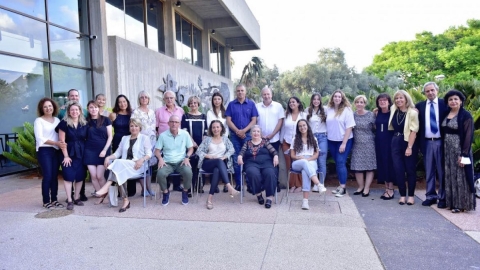 הזוכים בפרס גלר בשנת 2022 בטקס ההוקרה שנערך בכפר סבא