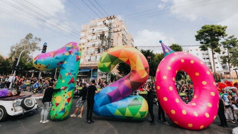 תהלוכת עדלאידע שמחה בסימן 120 לעיר כפר סבא