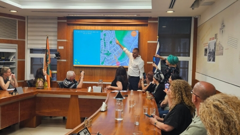 מפגש תושבים עם נציגי שכונת יוספטל בעיריית כפר סבא