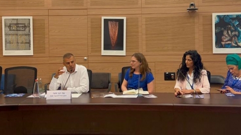 הדיון שהתקיים בכנסת בנושא תוכנית עיר מוגנת של כפר סבא