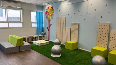 חלל לימוד ייחודי בבית הספר גוונים כפר סבא