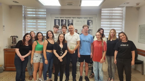 משלחת תיכון גלילי לעיר התאומה ויסבאדן