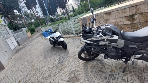 פעילות מבצע אכיפה נגד רעש אופנועים ברחובות כפר סבא