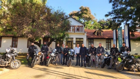 צי האופנועים העירוני המתוגבר של עיריית כפר סבא