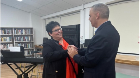 טקס הפרידה מאתי בוים בעיריית כפר סבא