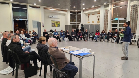משתתפי המחזור הרביעי של קורס התחדשות עירונית בכפר סבא