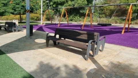 עבודות הנגשת גינות ציבוריות בכפר סבא