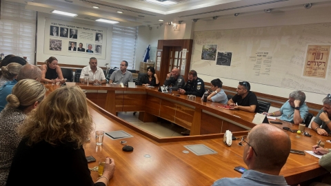 ישיבת הוועדה העירונית למיגור אלימות בכפר סבא
