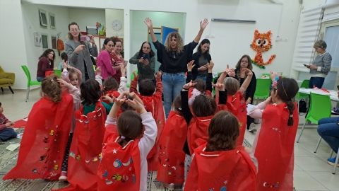 שעות סיפור ופעילות קהילתית לילדים לחיזוק החוסן בכפר סבא