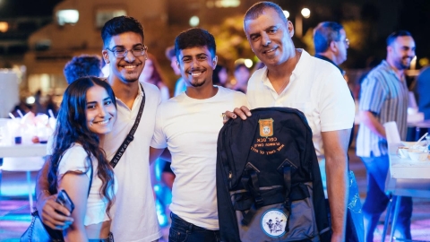 כנס מתגייסים בשנה שעברה בעיר כפר סבא
