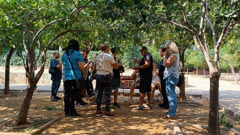 מפגש פעילי סביבה במסגרת פעילויות חודש נובמבר הירוק בכפר סבא