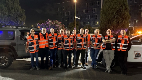 פעילות המתנדבים בסיירות הביטחון בעיר כפר סבא