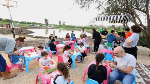 חנוכת הפארק האקולוגי ובריכת החורף המחודשת בעיר כפר סבא