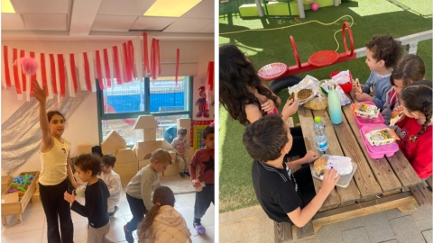 ילדות וילדים בפעילות בשרמטפיות העירוניות בכפר סבא