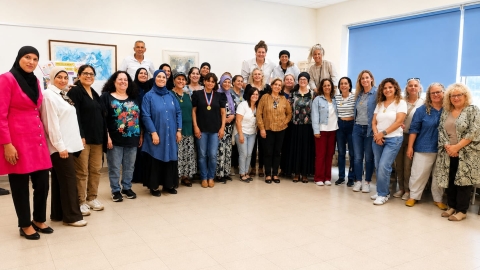 סיום קורס תומכות חינוך עירוניות בכפר סבא