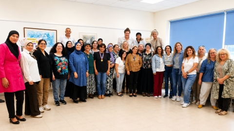 סיום קורס תומכות חינוך עירוניות בכפר סבא