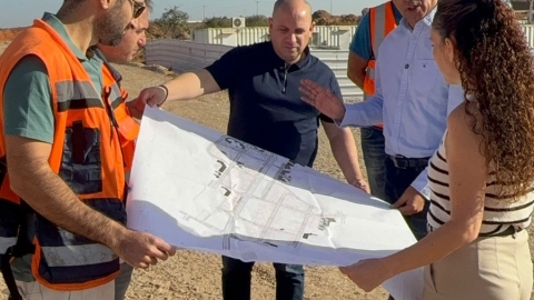 בניית שכונת קריית הצעירים