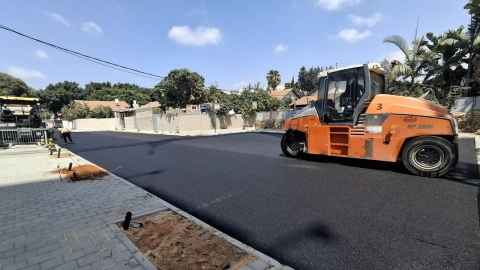עבודות בשכונת גבעת אשכול ובכניסה לאזור תעסוקה התעש